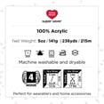 thumbnail image 2 of Red Heart® Super Saver® Fil, Rayures, Acrylique #4 Moyen, 5oz/141g, 236 Yards, 2 of 7