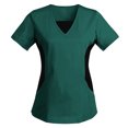 thumbnail image 2 of Culottes pour Femmes Col en V Sarraus pour Femmes Workwear Revolution, Extensible Doux, Entretien Facile S Vert, 2 of 5