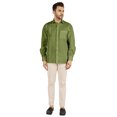 thumbnail image 2 of Bestman Solid Formal Button Down Shirt For Men Long Sleeve With Patch Pocket Business Wear, 2 of 7