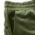 thumbnail image 3 of Plus Size Solid Straight Leg Pants for Women High Waist Comfortable Elastic Drawstring Casual Trousers, 3 of 5