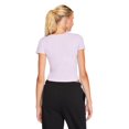 thumbnail image 3 of No Boundaries Women's Rib Baby Tee, 3 of 6