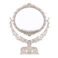 thumbnail image 2 of TISHITA Antique Tabletop Makeup Mirror Double Side Bedroom Cosmetic Mirror Stand - as Round Shape, 2 of 8