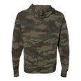 thumbnail image 2 of Independent Trading Co. Chandail à Capuchon Léger Unisexe, m, Camouflage Forêt, 2 of 2