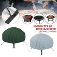 thumbnail image 4 of Heavy Duty Roundfire burner Cover- , Wind Resistant & for 210D, 4 of 9