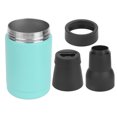 thumbnail image 2 of Beer Bottle Insulators, Beer Cooler Stainless Steel Vacuum Double Insulation  For 17oz Flask Green, 2 of 8