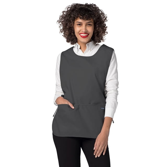 Adar Unisex Cobbler Apron (2 Pack) with 2 Pockets/Adjustable Ties - Available in 18 Colors