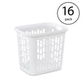 thumbnail image 2 of Sterilite Ultra Easy Carry Dirty Clothes Laundry Basket Hamper, (16 Pack), 2 of 3