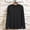 c01Black, variant on LNWUY (L-5XL) Big and Tall Long Sleeve Shirts for Men Soft Breathable Crew Neck Mens Tshirts Full Sleeve Tees White L