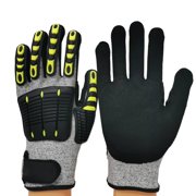 Cut Resistant Safety Work Gloves Men Industrial Gloves Construction Impact Gloves