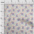 thumbnail image 2 of oneOone Viscose Chiffon Beige Fabric Circus Sewing Craft Projects Fabric Prints By Yard 42 Inch Wide-aC, 2 of 5