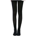 thumbnail image 1 of CHGBMOK Collants de Danse en Velours Transparent pour Femmes, Blanc, Grande Taille, 1 of 2