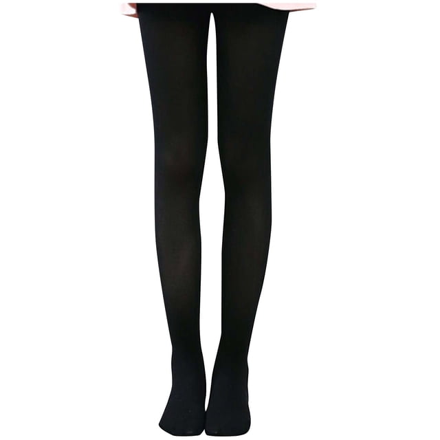 CHGBMOK Collants de Danse en Velours Transparent pour Femmes, Blanc, Grande Taille