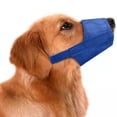 thumbnail image 1 of Breathable Mesh Dog Muzzle for Biting and Barking Control with Quick Release Adjustable Strap for Secure Outdoor Training and Grooming Activities, 1 of 3