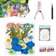 thumbnail image 5 of Wzzjkit Transparent Bookmarks for Dried Flowers DIY Transparent Dried Flower Bookmarks Dried Flower Bookmark Making Kit Dried Flowers Sets with Tools, 5 of 5