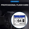 thumbnail image 2 of 4X 64MB Compact Flash Memory Card for Camera, Advertising Machine, Industrial Computer Card, 2 of 7