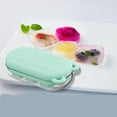 thumbnail image 2 of Ice Bear Silicone Set with Lids – Reusable Square Ice Tray for Freezer Use Easy Release 6-Count Ice Makers for Home Bar and Party, 2 of 8