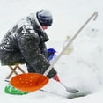 thumbnail image 3 of Ice Scooper Slush Skimmer Durable PP Spoon Winter Brail Release Net Fishing, 3 of 9