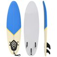thumbnail image 1 of vidaXL Surfboard 170 cm Blue and Cream, 1 of 5