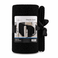 thumbnail image 4 of Mainstays Rich Black Chenille Throw, 50" x 72", 4 of 6