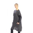 thumbnail image 1 of Peach Couture Womens Fall Winter Button Sweater Front Pockets Cape Wrap Poncho, 1 of 1