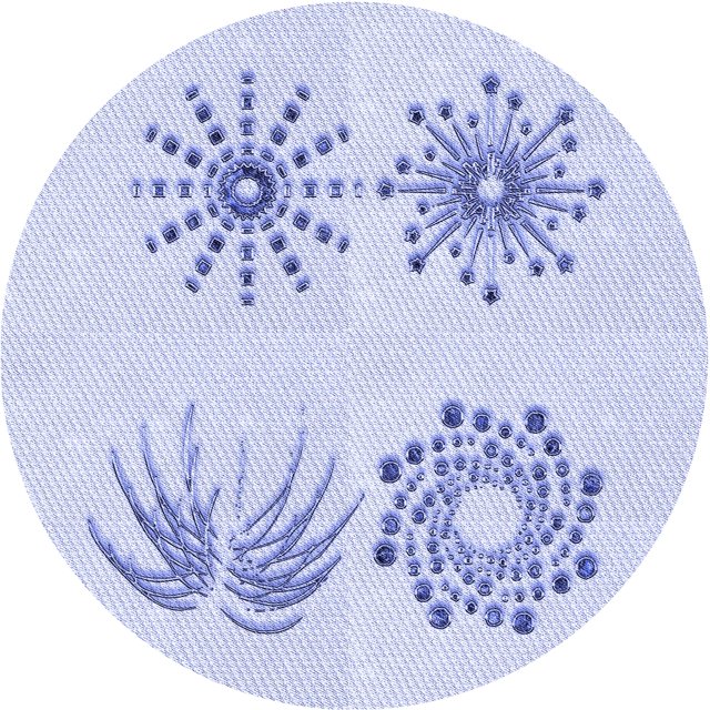 Ahgly Company Tapis d'Intérieur Lavable en Machine Carré Lavande Bleu, 3 Pieds Carré