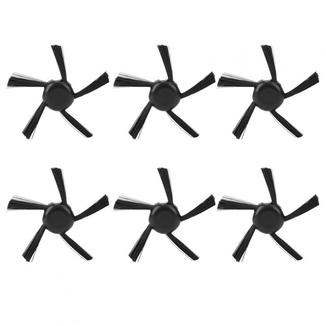 6pcs Side Brush Replacement Fit for Neato Botvac D Series D7 D5 D3 D80 Sweeping Machine