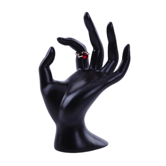 ziyahi Modèle à Main Bracelet Support de Bijoux OK Résine Support de Bijoux Ferme Durable Mannequin Présentoir à Main No.2