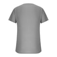 thumbnail image 4 of DPTALR T-shirt Tricoté d'Été Uni à Col Rond à Manches Courtes pour Homme, 4 of 5