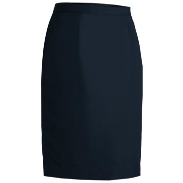 EDWARDS LADIES' POLYESTER STRAIGHT SKIRT
