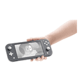 thumbnail image 3 of Nintendo Switch Lite Handheld Console Gray Refurbished Bundle with Super Smash Bros. Ultimate Game, 3 of 6