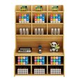 thumbnail image 1 of Amdohai Wooden Desktop Organizer Multi-functional Desk Pen Holder Storage Box Desktop Stationary Storage Organizer for Home Office School, 1 of 6