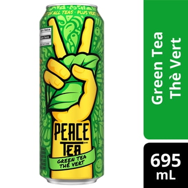 Peace Tea Greenest of All Teas Iced Tea Can, 695 mL
