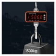 thumbnail image 1 of 1500kg/ 500kg Digital Hanging Scale Remote Control Heavy Duty Crane Scale Dimmable LED Industrial Hook Scales Electronic Scale ,Portable, 1 of 7