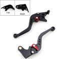 thumbnail image 1 of Short Brake Clutch Levers For Kawasaki ZX636R / ZX6RR 2005-2006 Red, 1 of 1