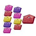 thumbnail image 2 of Lucky Line Clés de Maison, Couleurs Néon Assorties, Lot de 2 (16206), 2 of 10