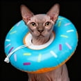 thumbnail image 1 of Product Classification Cat Soft Collar Adjustable Donut E Collar for Recovery Stop Licking and Promote Safe Neck for Indoor Use, 1 of 3