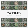 thumbnail image 3 of Lucoss 24pcs 6" Peel and Stick Vinyl Backsplash Tiles Stickers Tile Paint Removable Waterproof Self-Adhesive Decals Vinyl Home Kitchen Bathroom Spring Easter Decoration, 3 of 9