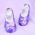 thumbnail image 2 of Ballet Slippers Dance Shoes Split Leather Sole For Children And Adults, 2 of 3