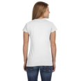 thumbnail image 2 of Gildan T-Shirt Softstyle pour Femmes, 3TG, Blanc, 2 of 3