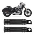 thumbnail image 3 of 2Pcs Aluminum Alloy Motorcycle Cnc Bike Foot Pegs Pedals Rest FootrestBlack, 3 of 8