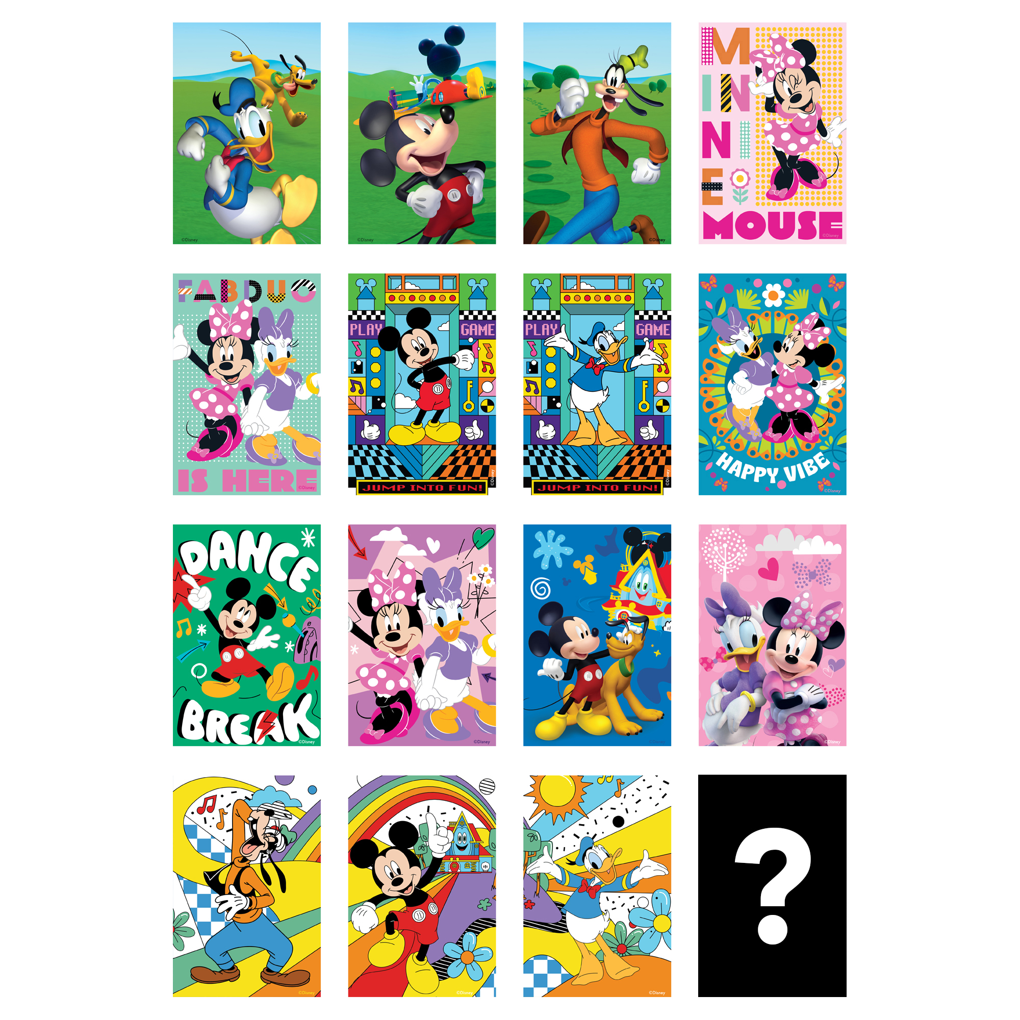 Mickey Club House 24 pc Mini Blind Bag Puzzles