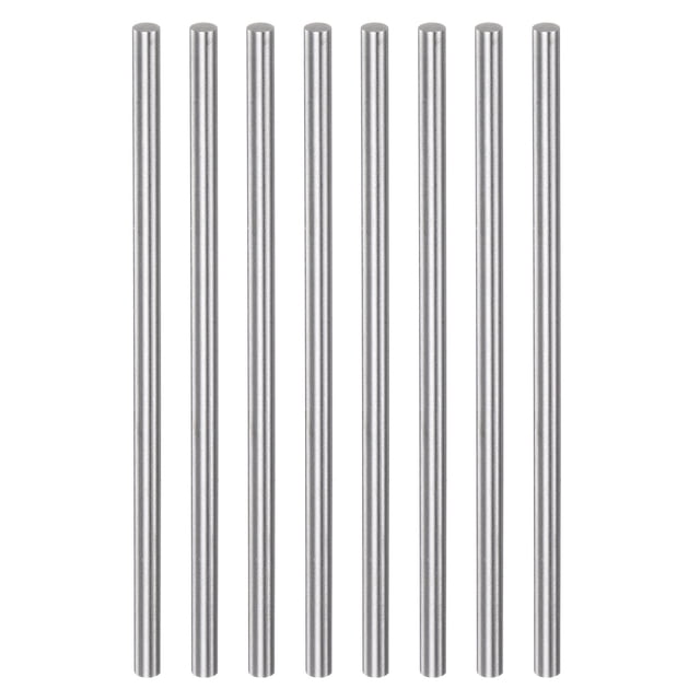 Unique Bargains 8 Packs 4.2mm x 100mm High Speed Steel (HSS) Round Rod Lathe Bar Stock DIY Tool