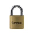 thumbnail image 1 of DEFENDER - Brass Padlock Twin Pack 20mm, 1 of 1