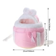 thumbnail image 2 of Hearth & Gear Pet Bag Cat Bag Double Pocket Cat Front Pack Carry Bag For Warm Pet Bag Travel For Dogs And Cats Backpack Expandable Pet Backpack Approved Bunny Stroller for Rabbits Dog Crate Large Dog, 2 of 5