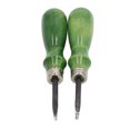 thumbnail image 4 of Leather Edge Beveler, Polished Alloy Steel Leather Edger 2 Sets Cutting Tool  For Beveling, 4 of 8