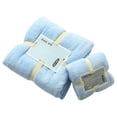 thumbnail image 2 of TopLLC Cotton 2 In 1 Bath Towel And Face Towel Soft-Bath Towels Set OF, 2 of 2