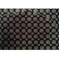 thumbnail image 4 of oneOone Cotton Silk Fabric Circle Block Print Fabric BTY 42 Inch Wide, 4 of 4