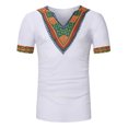 thumbnail image 1 of Chemises à Manches Courtes pour Hommes Mode Décontractée Manches Courtes Imprimé Col en V Pull T-Shirt Blouse Chemises Hommes Manches Courtes Chemises Hommes Manches Courtes Décontractées Chemises Hommes Manches Courtes Décontractées, 1 of 3
