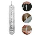 thumbnail image 2 of Shisuyan Phone Number Plate Silver Rectangular Men 1Pcs 2.64X0.51X0.08In, 2 of 8