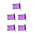 thumbnail image 1 of maskred Compact Dive Swimming Drawstring Mesh Bag for Diving Snorkel Gear Purple 9 Inch x 6.5 Inch 5Set, 1 of 6
